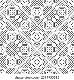 Cifras de líneas.Patrón negro sobre papel pintado blanco para página web, texturas, tarjeta, afiche, tela, textil. Resumen de fondo.Repetir imagen de fondo.Textura blanca. Las líneas forman formas.

