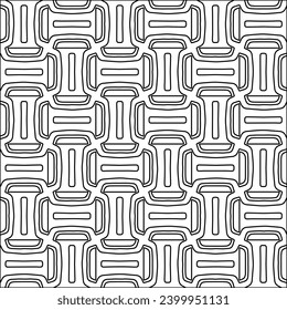 Cifras de líneas.Patrón negro sobre papel pintado blanco para página web, texturas, tarjeta, afiche, tela, textil. Resumen de fondo.Repetir imagen de fondo.Textura blanca. Las líneas forman formas.