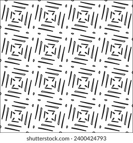 Cifras de líneas.Patrón negro sobre papel pintado blanco para página web, texturas, tarjeta, afiche, tela, textil. Resumen de fondo.Repetir imagen de fondo.Textura blanca. Las líneas forman formas.