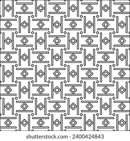 Cifras de líneas.Patrón negro sobre papel pintado blanco para página web, texturas, tarjeta, afiche, tela, textil. Resumen de fondo.Repetir imagen de fondo.Textura blanca. Las líneas forman formas.