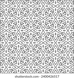 Cifras de líneas.Patrón negro sobre papel pintado blanco para página web, texturas, tarjeta, afiche, tela, textil. Resumen de fondo.Repetir imagen de fondo.Textura blanca. Las líneas forman formas.