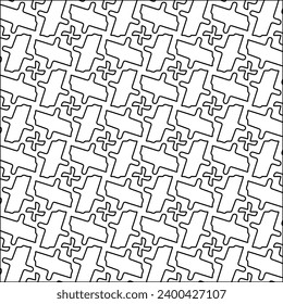 Cifras de líneas.Patrón negro sobre papel pintado blanco para página web, texturas, tarjeta, afiche, tela, textil. Resumen de fondo.Repetir imagen de fondo.Textura blanca. Las líneas forman formas.