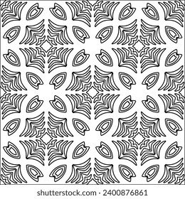 Cifras de líneas.Patrón negro sobre papel pintado blanco para página web, texturas, tarjeta, afiche, tela, textil. Resumen de fondo.Repetir imagen de fondo.Textura blanca. Las líneas forman formas.