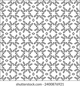 Cifras de líneas.Patrón negro sobre papel pintado blanco para página web, texturas, tarjeta, afiche, tela, textil. Resumen de fondo.Repetir imagen de fondo.Textura blanca. Las líneas forman formas.