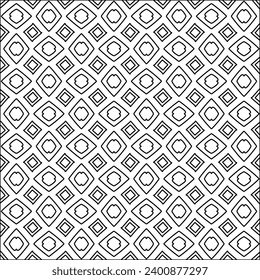 Cifras de líneas.Patrón negro sobre papel pintado blanco para página web, texturas, tarjeta, afiche, tela, textil. Resumen de fondo.Repetir imagen de fondo.Textura blanca. Las líneas forman formas.