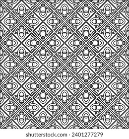 Cifras de líneas.Patrón negro sobre papel pintado blanco para página web, texturas, tarjeta, afiche, tela, textil. Resumen de fondo.Repetir imagen de fondo.Textura blanca. Las líneas forman formas.