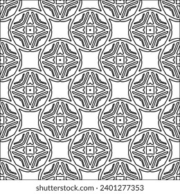 Cifras de líneas.Patrón negro sobre papel pintado blanco para página web, texturas, tarjeta, afiche, tela, textil. Resumen de fondo.Repetir imagen de fondo.Textura blanca. Las líneas forman formas.