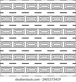 Cifras de líneas.Patrón negro sobre papel pintado blanco para página web, texturas, tarjeta, afiche, tela, textil. Resumen de fondo.Repetir imagen de fondo.Textura blanca. Las líneas forman formas.