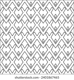 Cifras de líneas.Patrón negro sobre papel pintado blanco para página web, texturas, tarjeta, afiche, tela, embalaje textil o servilletas. Papel mural abstracto. Imagen de fondo repetida. Textura blanca