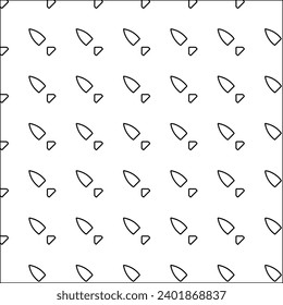 Figures from lines.Black pattern on white wallpaper for web page, textures, card, poster, fabric, textile packaging or napkins. Abstract wallpaper. Repeating background image. White texture.