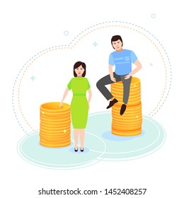 Women Men Gap Images Stock Photos Vectors Shutterstock