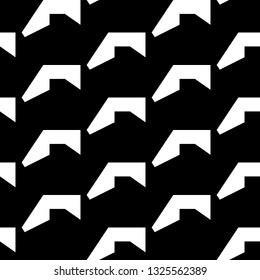 Figures ornament. Geometrical backdrop. Simple shapes wallpaper. Geometric background. Polygonal motif. Digital paper, textile print, abstract. Seamless pattern. Vector