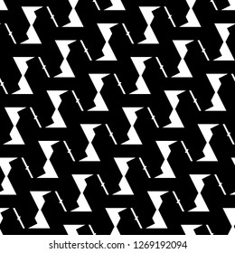 Figures ornament. Modern backdrop. Geometric motif. Digital paper, textile print, web design, abstract backdrop. Geometrical wallpaper. Seamless pattern. Vector.