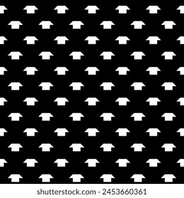 Adorno de figuras. Patrón sin costuras. Fondo de pantalla Folk. Motivo tribal. Fondo geométrico. Formas ornamentadas. Origen étnico. Estampado textil, abstracto. Imagen étnica. Ilustración geométrica. Arte vectorial.