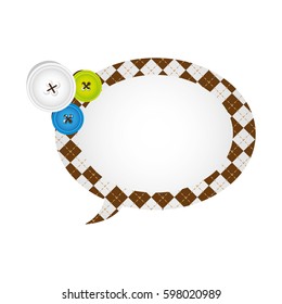 figures oval chat bubbles icon, vector illustraction design