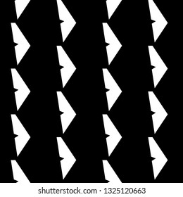 Figures pattern. Shapes ornament. Forms background. Tribal wallpaper. Ethnic image. Folk backdrop. Tribe motif. Digital paper, web design, textile print. Seamless vector