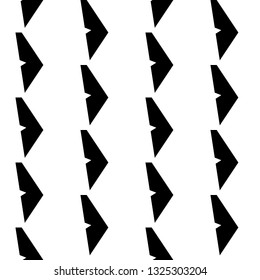 Figures pattern. Shapes ornament. Forms background. Tribal wallpaper. Ethnic image. Folk backdrop. Tribe motif. Digital paper, web design, textile print. Seamless vector.