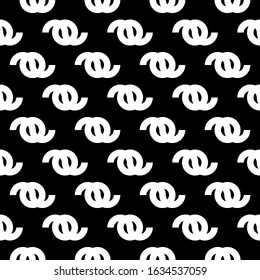 Figures seamless ornament. Ethnic pattern. Folk wallpaper. Tribal motif. Simple forms background. Geometrical shapes backdrop. Digital paper, textile print, abstract illustration. Vector artwork.