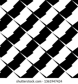 Figures, triangles ornament. Seamless pattern. Shapes background. Ethnic wallpaper. Polygons motif. Folk backdrop. Digital paper, textile print, web designing, abstract. Vector.