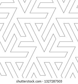 Figures, triangles pattern. Ethnic ornament. Geometric wallpaper. Tribal background. Folk backdrop. Mosaics motif. Digital paper, web design, textile print. Seamless image. Vector art work.