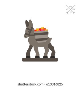 Figurine donkey icon