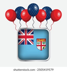 Fiji Flag Independence Day Celebration