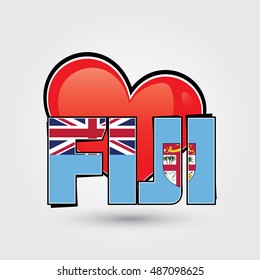 Fiji flag slogan