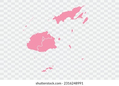 Fiji Map Rose Color Background quality files png