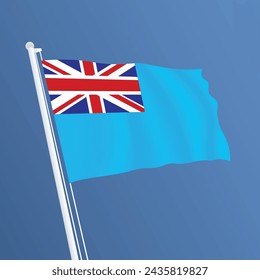 Fiji Waving Flag Design and Fiji Flag Design