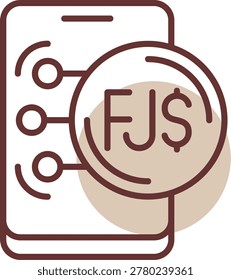 Fijian Dollar New Icon Design Creative