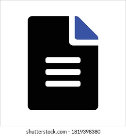 file alt Document Vector icon