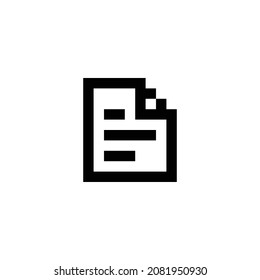 file alt pixel perfect icon design. Flat style design isolated on white background. Vector illustration