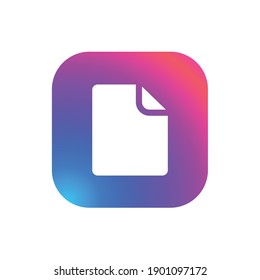 File - App Icon Button