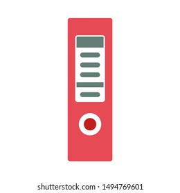 file archive icon. flat illustration of file archive - vector icon. file archive sign symbol