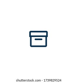 File Archive - Pictograph | Line Icon