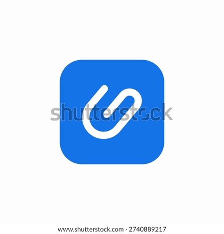 file attach icon sign vector