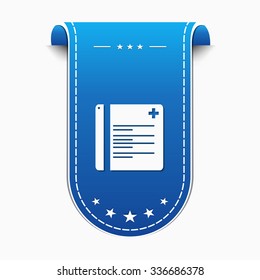 File blue Vector Icon Design
