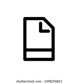 file button on icon toll 