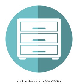 file cabinet archive workplace shadow