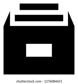 File Cabinet Drawer Icon