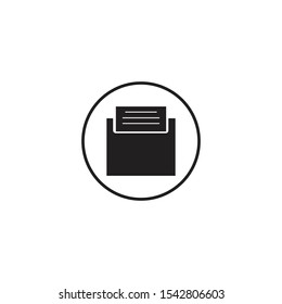 FILE CABINET ICON DESIGN, VECTOR EPS10