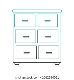 file cabinet isolated