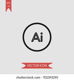 File circle vector icon illustration symbol
