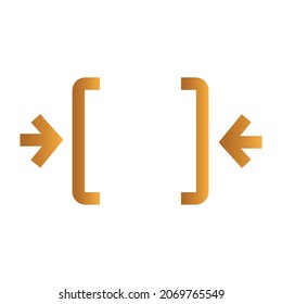 File Compression Icon Design Concept