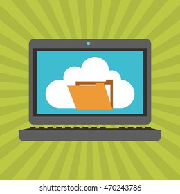 File concept with icon design, vector illustration 10 eps graphic.