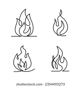 File continuous single line icon illustration