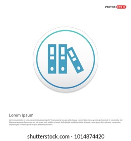 File Cover Icon Hexa White Background icon template