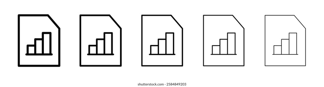 File data icon Vector logo sign