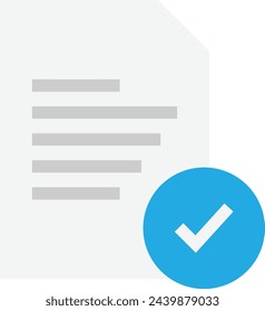 File Database Document Icon Vector Flat Illustration