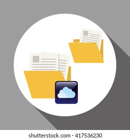 file design. social media icon. online concept